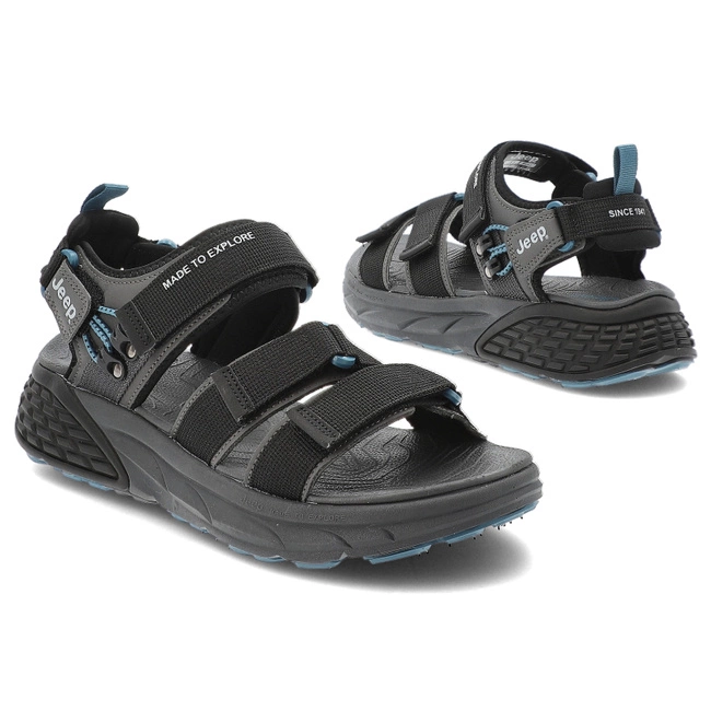 Sandále JEEP - JM51120A 062 Black