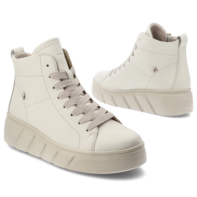 Členkové Topánky RIEKER - W2661-80 White