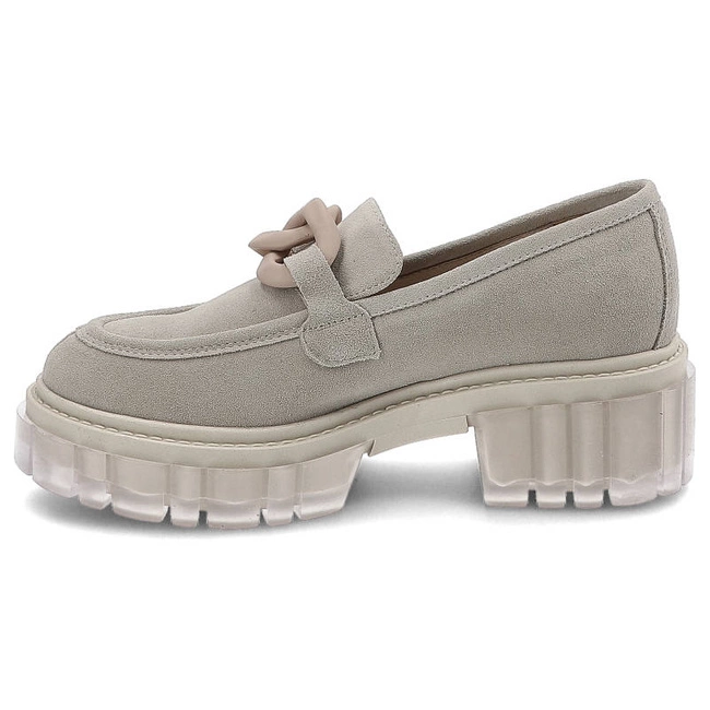 Poltopánky Karino - 4269/001-P Beż/Welur