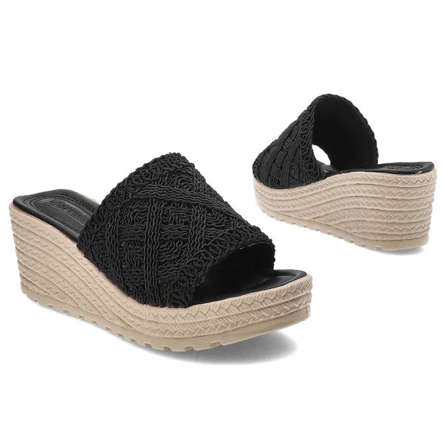 Šľapky Artiker - 52C1288 Czarny