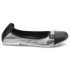 Baleríny La’viano - 290 PALONE SREBRO / CZARNY