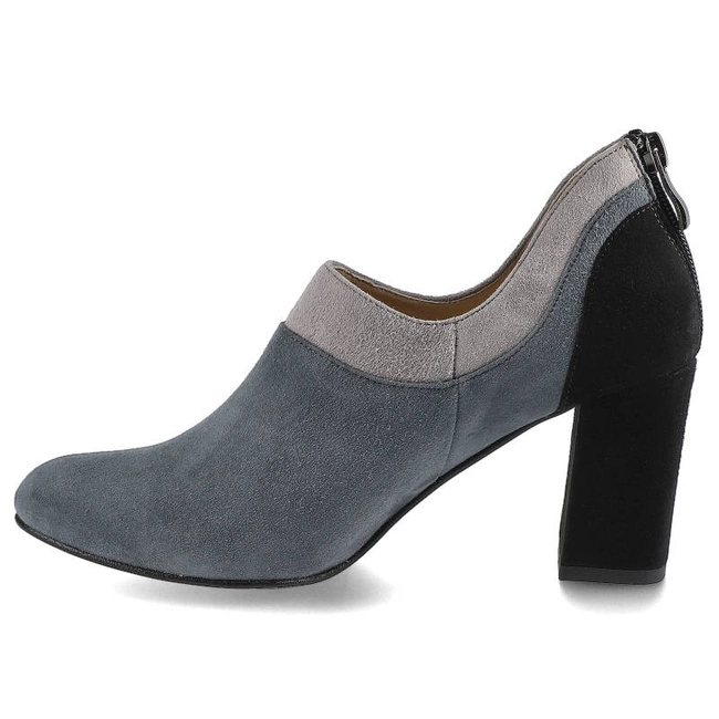 Poltopánky Damiss - DS-537/A Grafit Zamsz/Mix