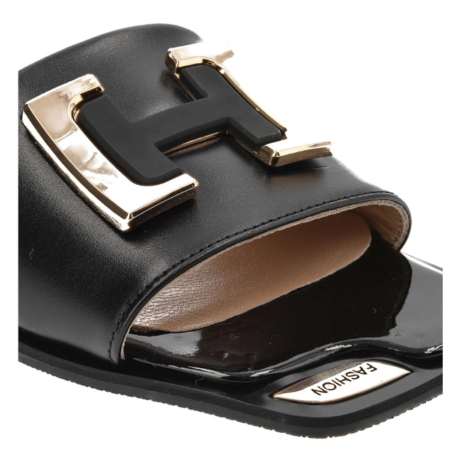 Šľapky Ravini - 603.618-1 Czarny 01-03 T Syh