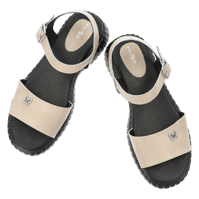 Sandále FILIPPO - DS6811/25 BE Beżowy