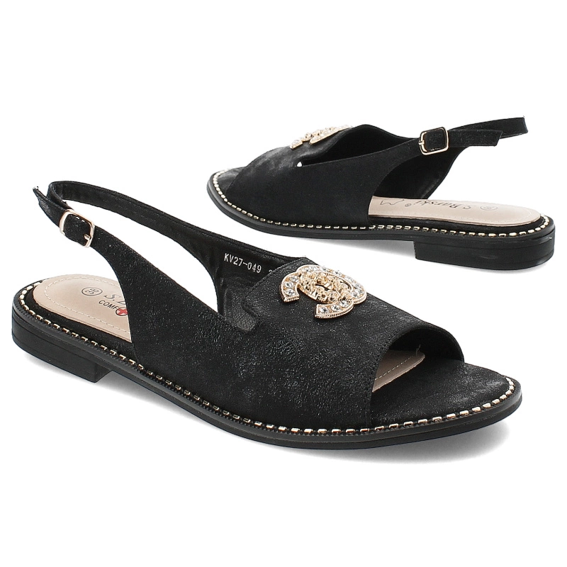 Sandále S.Barski - KV27-049 Black