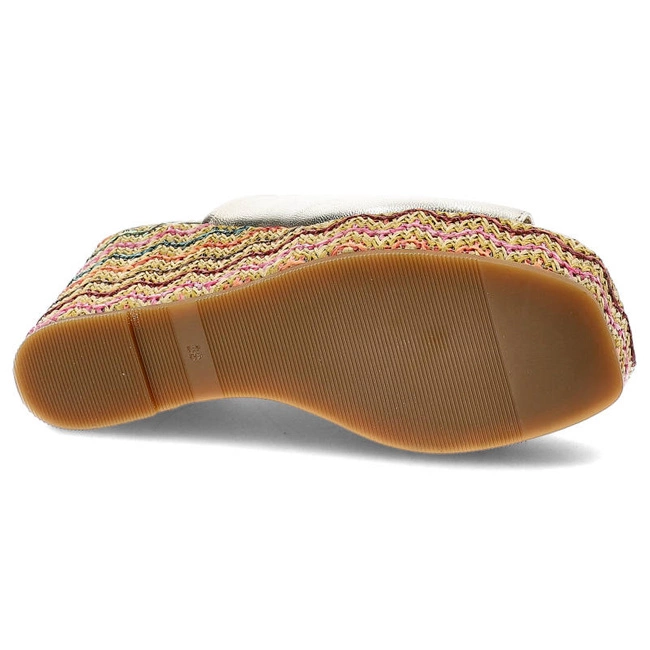 Šľapky Chebello - 4100_-454-000-PSK-S277 Złoty