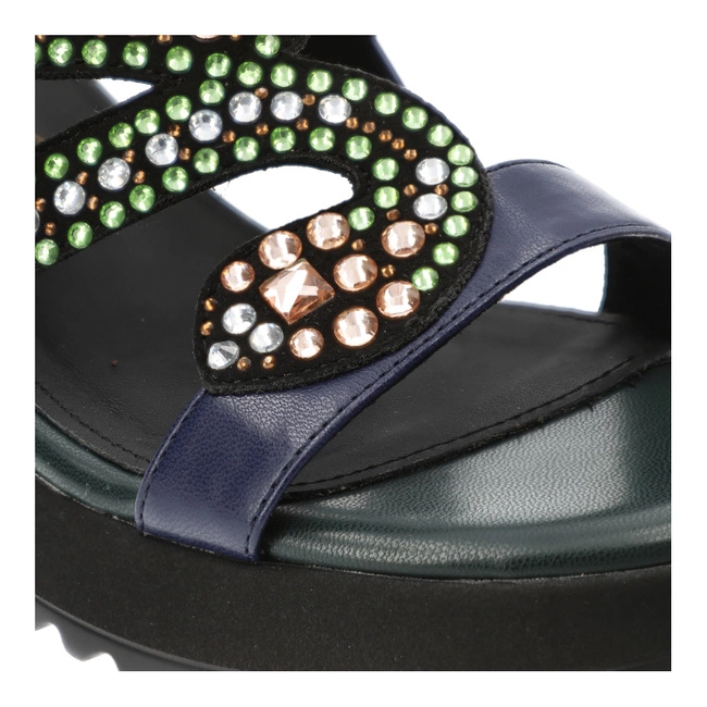 Sandále S.Barski - CR074 D.Blue