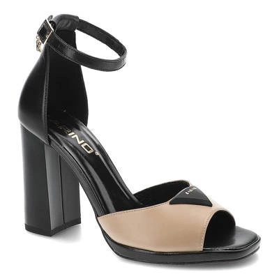 Sandále Karino - 4214/043-P Beż/Czarny Lico