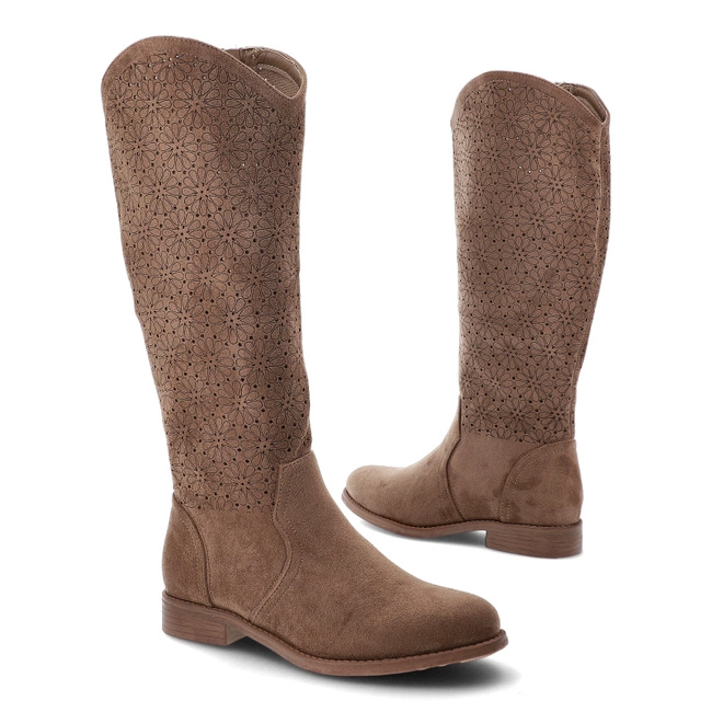 Čižmy S.BARSKI - HY52-533 Coffee