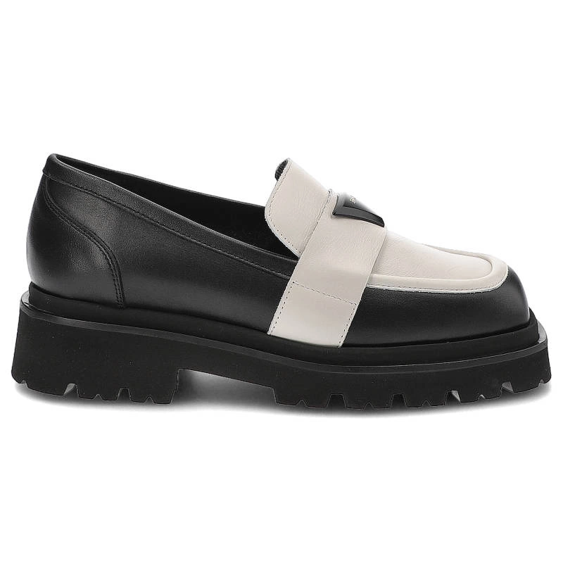 Poltopánky Chebello - 2848_-389-393-PSK-S194 Czarny/Biały