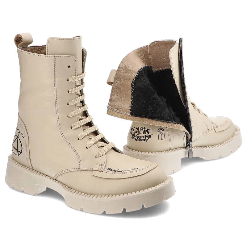 Členkové Topánky Ravini - G143 2201 Beż 210