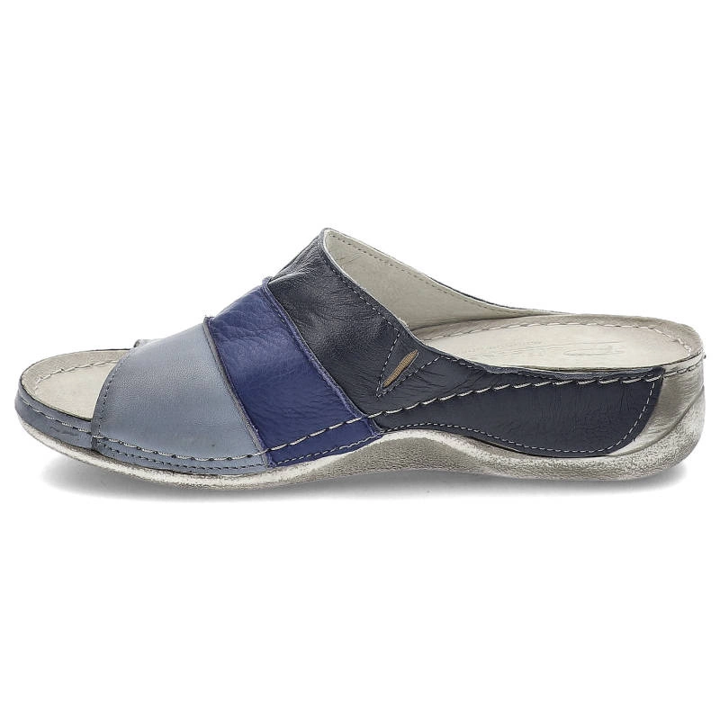 Šľapky Pollonus - 5-0918 Błękitny/Niebieski/Granatowy