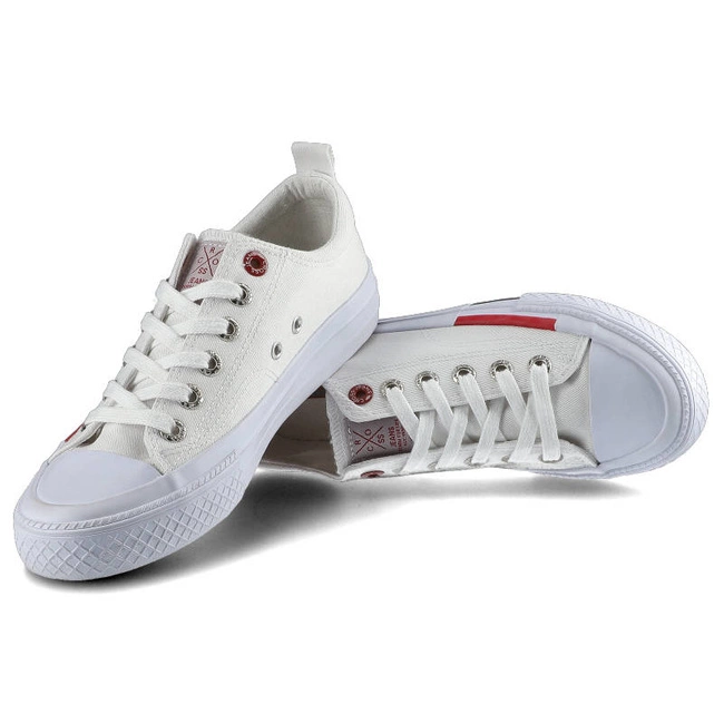 Plátenky Cross Jeans - FF2R4072C Biały