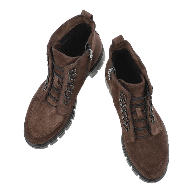 Členkové Topánky ARMODO - 4477A W.Brąz 293