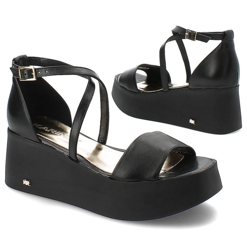 Sandále Karino - 4657/076-P Czarny/Lico