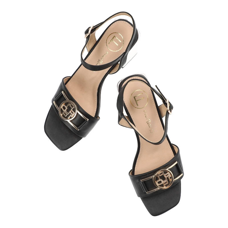 Sandále Filippo - DS4502/23 BK Czarny