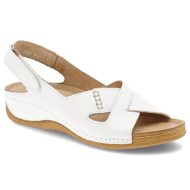 Sandále ARMODO - 5-0780-083 Biały Verona