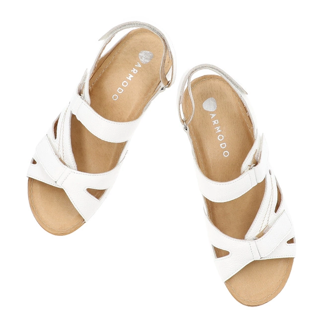 Sandále ARMODO - 5-0773-059 Biały Verona