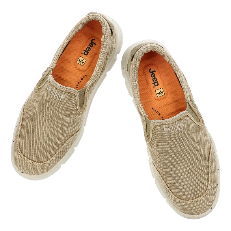 Poltopánky JEEP - Tabasco Slip On JM51001A 025 Sand