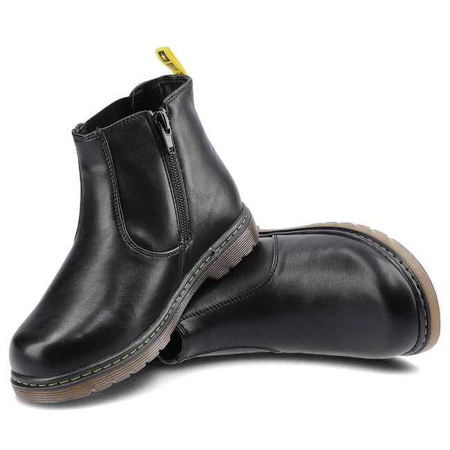 Čižmy Big Star - GG374080 Czarny