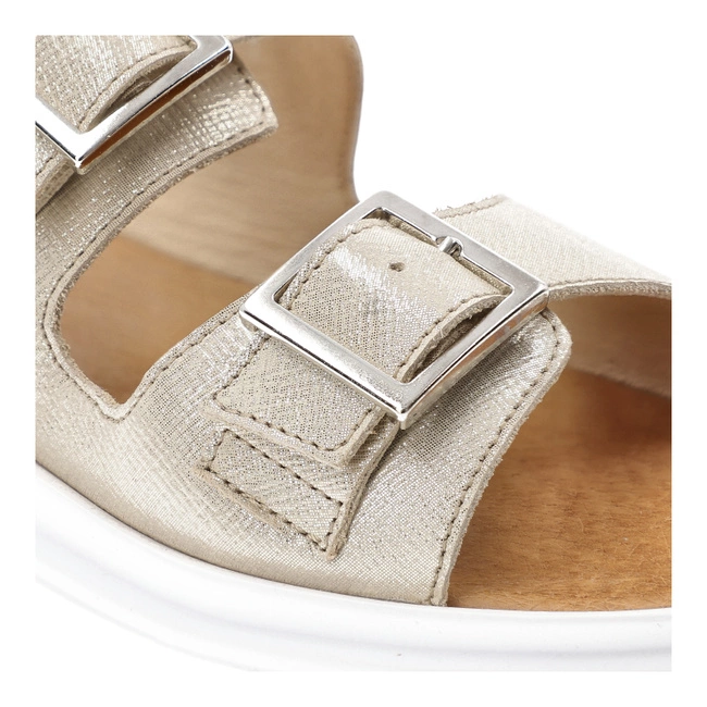 Šľapky WASAK - 0756 Złoto Prada