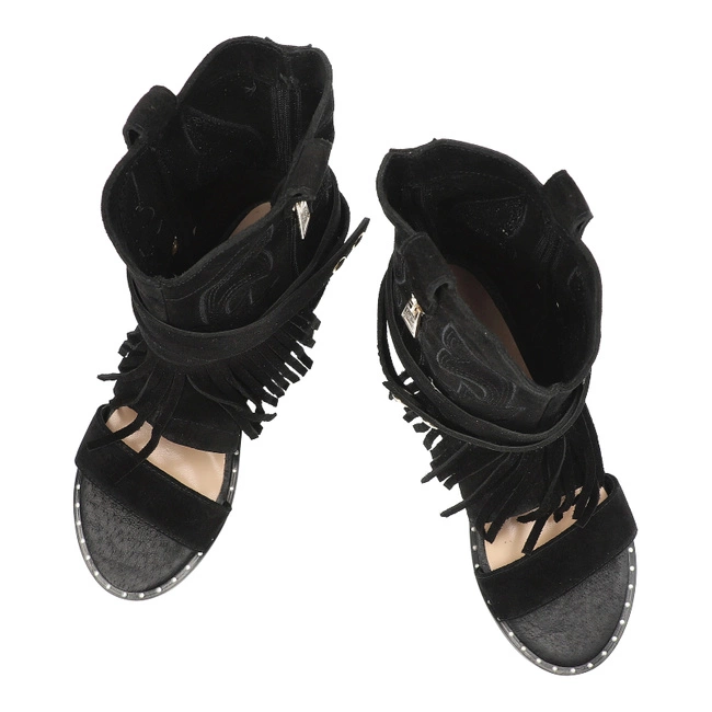 Členkové Topánky Carinii - B9573_-H20-000-000-B89 Czarny