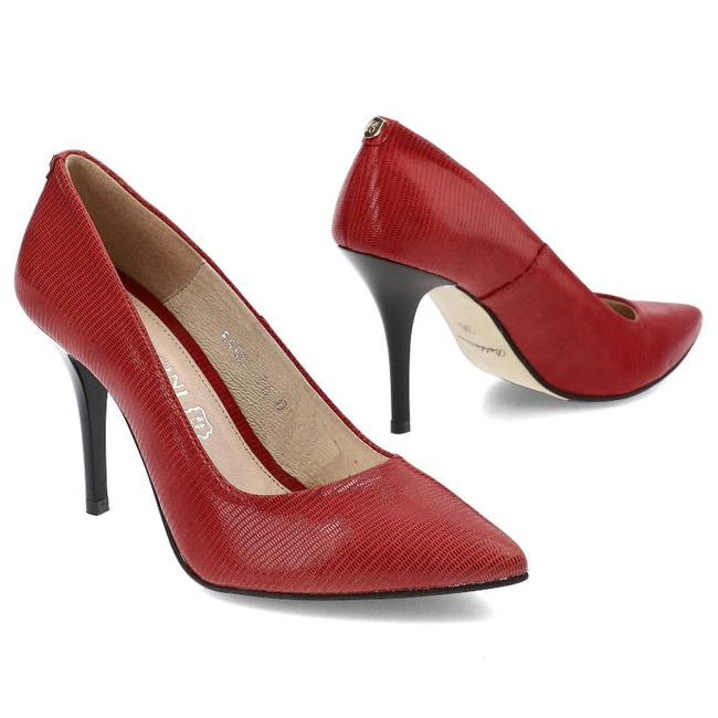 Lodičky Baldaccini - 596000-1 Carola Czerwony