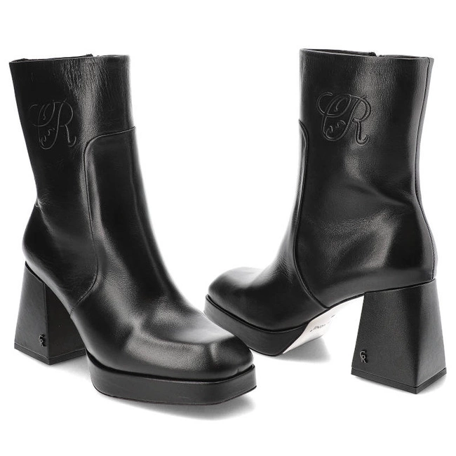 Členkové Topánky Carinii - B8547_-E50-000-000-E61 Czarny