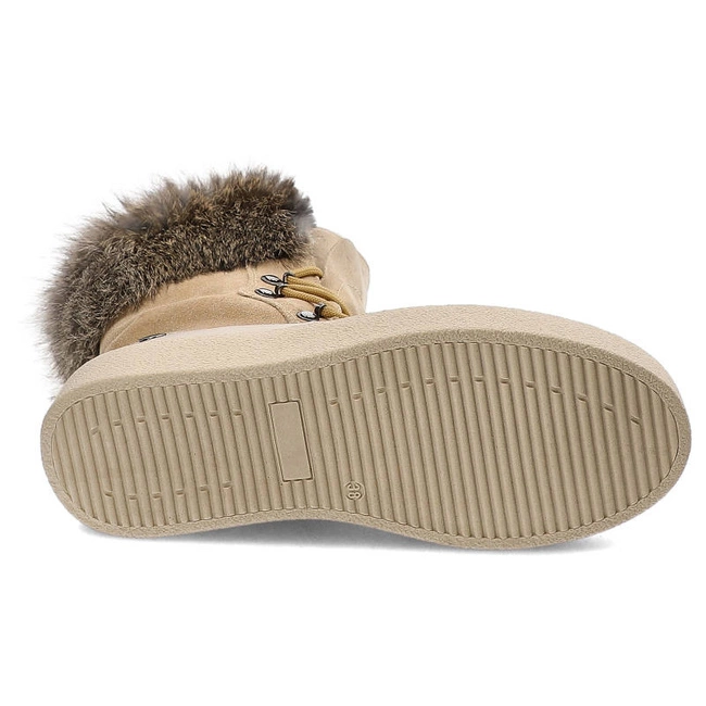 Členkové Topánky Pollonus - 5-0464-016 Vanilia Lico+Beż Galaxy