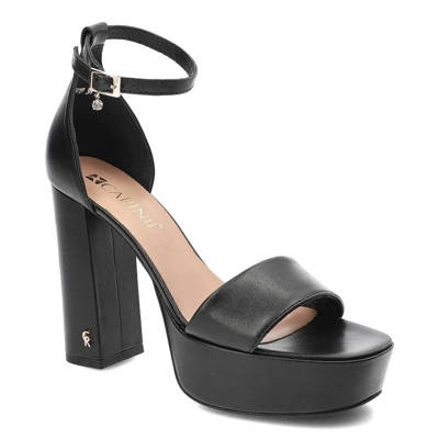 Sandále Carinii - B8919_-E50-000-000-F73 Czarny