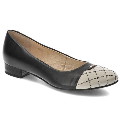 Poltopánky Libero - 4490 Czarny/Beż 63/8