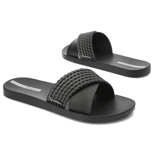 Šľapky Ipanema - 83244 Street II Fem 20766 Black/Black