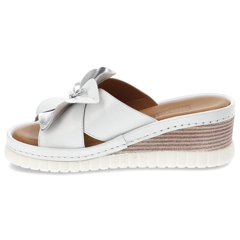 Šľapky Artiker - 54C0538 White/Silver