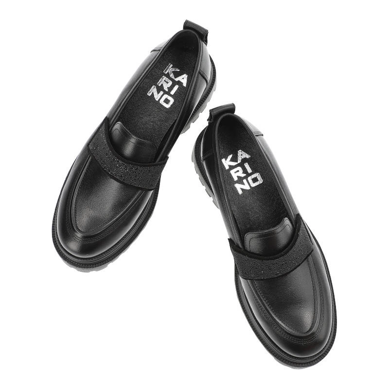 Poltopánky Karino - 4881/076-P Czarny/Lico