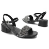 Sandále Marco Tozzi - 2-28207-20 098 Black Comb