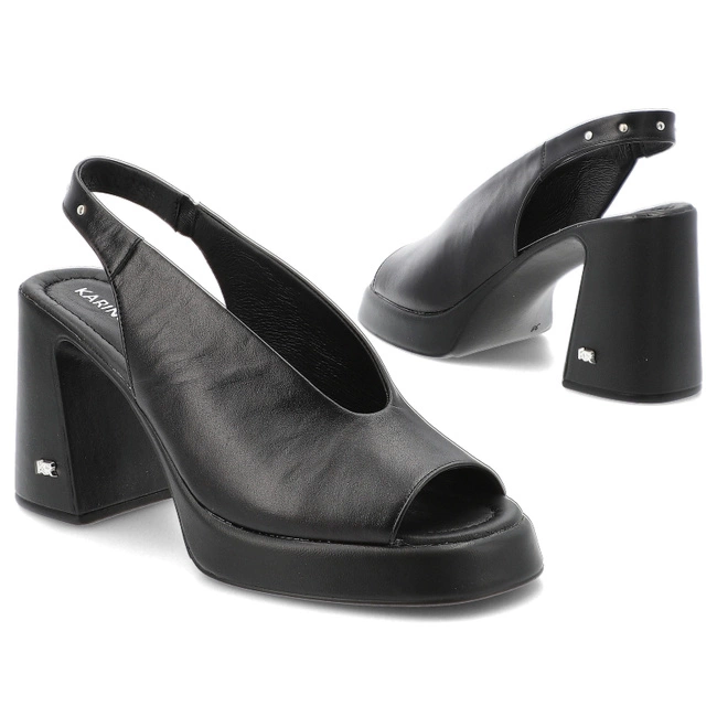 Sandále KARINO - 5544/076-P Czarny/Lico