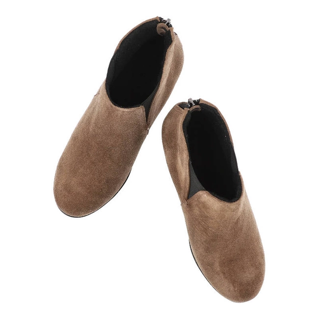 Členkové Topánky Karino - 0977/008-F Taupe/Welur