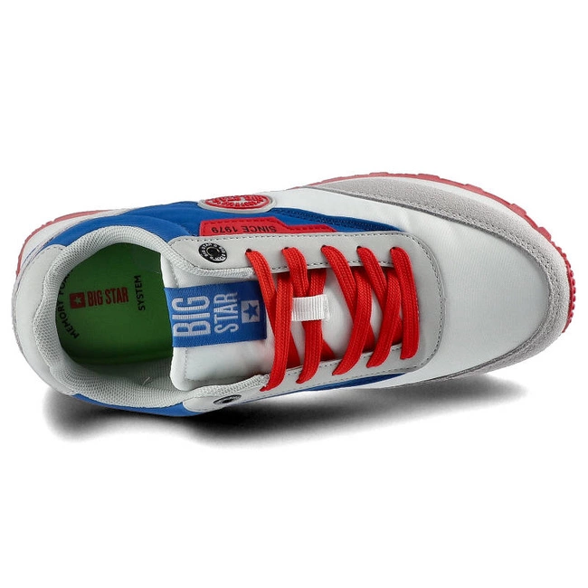 Tenisky Big Star - HH274526 Biały/Niebieski