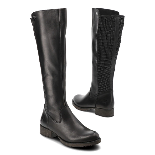 Čižmy Rieker - Z9591-00 Black