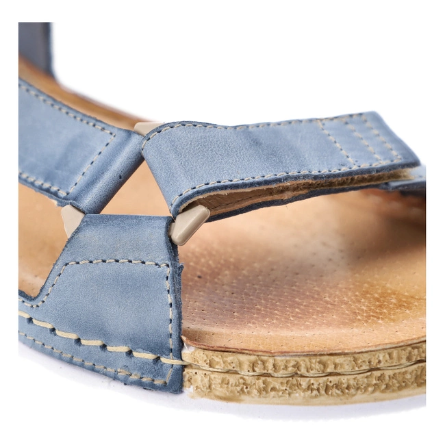 Sandále WASAK - 0782 Jeans