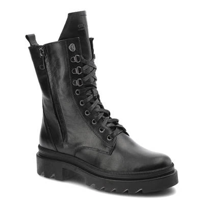 Šnúrovacie Členkové Topánky Pollonus - 5-1452-001 Czarny Lico