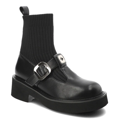 Členkové Topánky S.Barski - MR880-075 Black