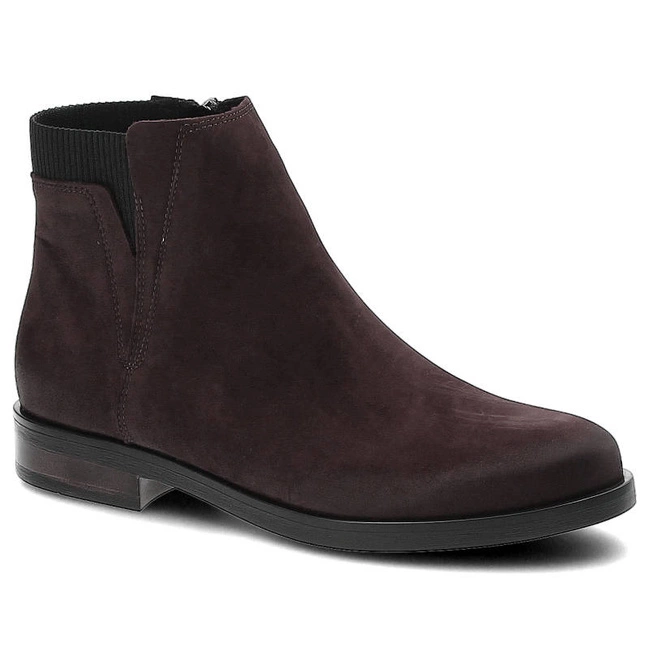 Členkové Topánky Gamis - 3530 Bordo Nubuk