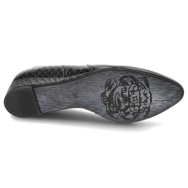 Lodičky Maciejka - 01995-15/00-1 Czarny/Gad