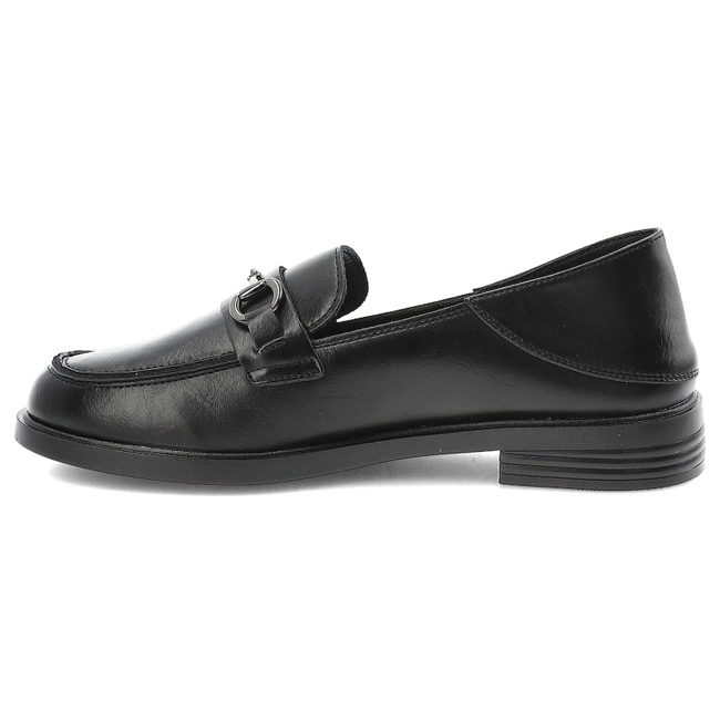 Poltopánky VINCEZA - 18107 BK Czarny Lico Skóra