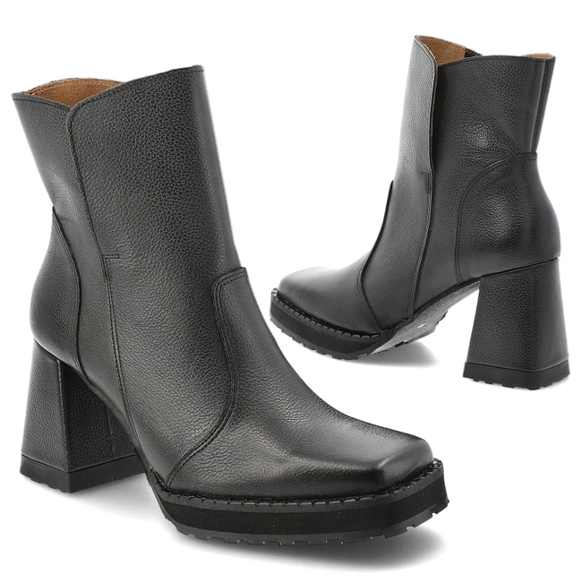 Členkové Topánky ARMODO - 1466 Czarny Rustic