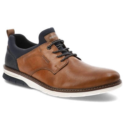 Poltopánky Rieker - 14454-22 Brown- szary