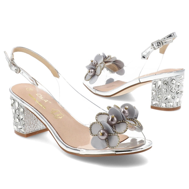 Sandále S.BARSKI - MR51-723 Silver