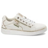 Tenisky Mustang - 1300-312-111 Weiss/Gold