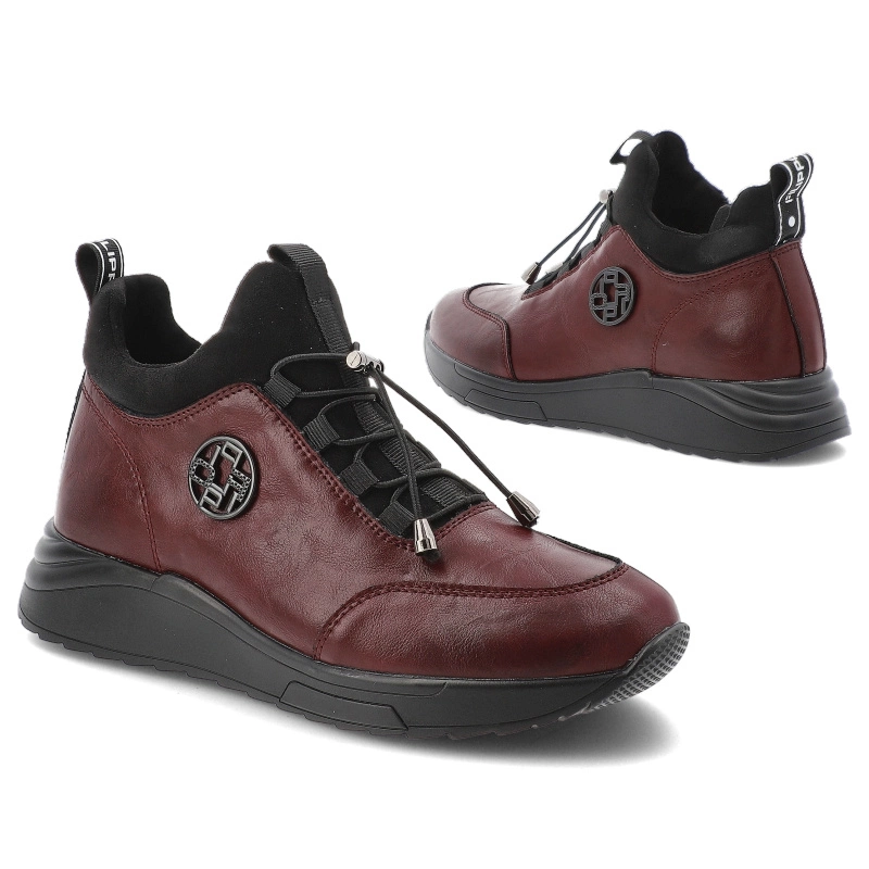 Členkové Topánky FILIPPO - DBT7168/25 BG Bordowy